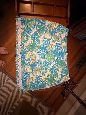 Lilly Pulitzer Marigold Skort in Sweet Sour Lemon size 12
